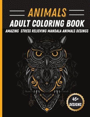 bokomslag Animals Mandala Coloring Book