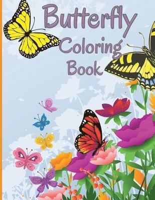 bokomslag Butterfly Coloring Book