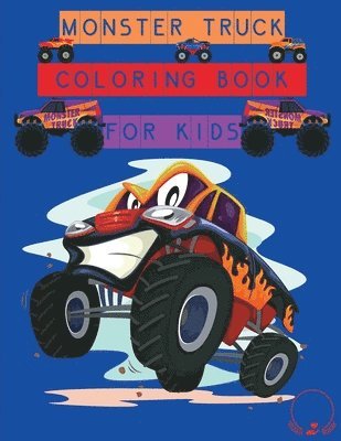 Monster Truck Coloring Book for Kids 1