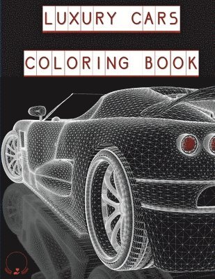 bokomslag Luxury Cars Coloring Book