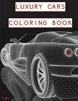 Luxury Cars Coloring Book 1
