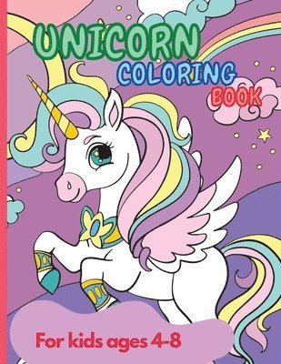 bokomslag Unicorn Coloring Book