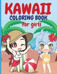 bokomslag Kawaii Coloring Book for Girls