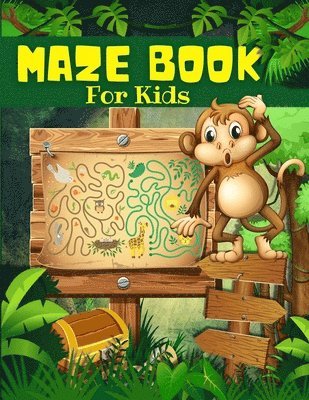 bokomslag Maze Book For Kids, Boys And Girls Ages 4-8