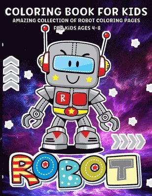 Robots Coloring Book For Kids 1