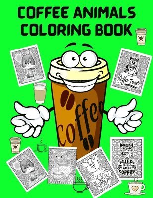 bokomslag Coffee Animals Coloring Book