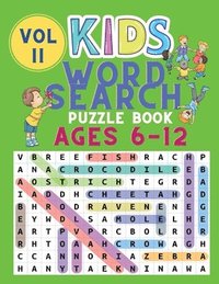 bokomslag Kids Word Search Puzzle Book Ages 6-12