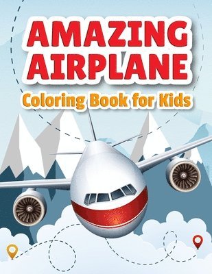 bokomslag Amazing Airplane Coloring Book