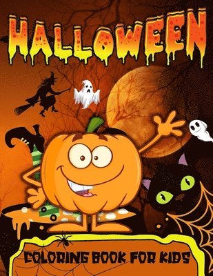 Halloween Coloring Book For Toddlers 1