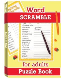 bokomslag Word Scramble Puzzle Book for Adults