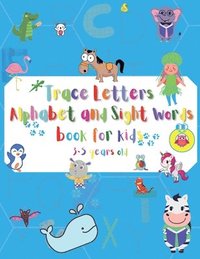 bokomslag Letter Tracing Alphabet and Sight Words for kids 3-5 years old