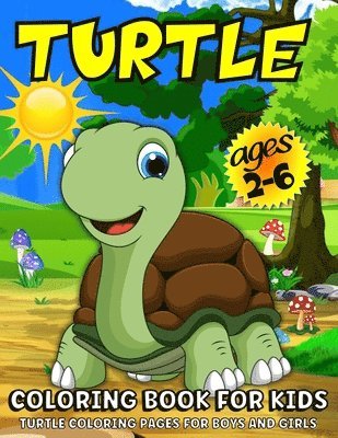 Turtle Coloring Book For Kids 1