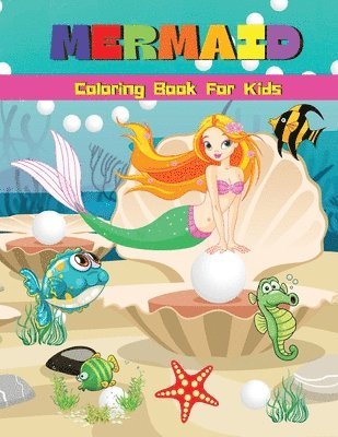 Mermaid Coloring Book For Kids 1