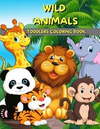 bokomslag Wild Animals Toddlers Coloring Book