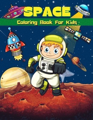 bokomslag Space Coloring Book For Kids