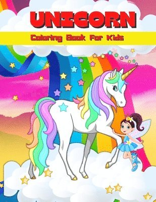 bokomslag Unicorn Coloring Book For Kids