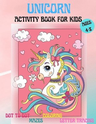 Amazing Unicorns Activity Book for kids 1