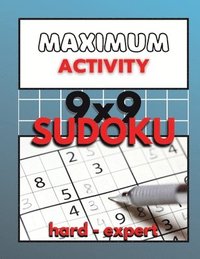 bokomslag Maximum Activity 9x9 Sudoku hard to expert