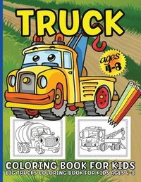 bokomslag Trucks Coloring Book For Kids