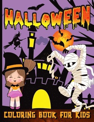 Halloween Coloring Book For Toddlers 1