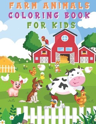 Farm Animals Coloring Book for Kids 1