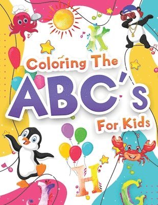 bokomslag Coloring The ABCs Activity Book For Kids