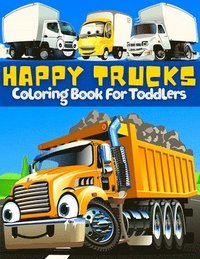 bokomslag Trucks Coloring Book For Toddlers
