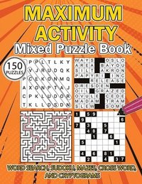 bokomslag MAXIMUM ACTIVITY Mixed puzzle book