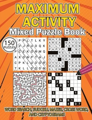bokomslag MAXIMUM ACTIVITY Mixed puzzle book