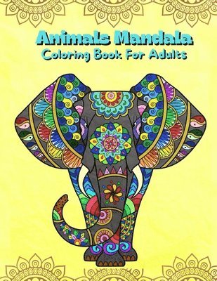 Animals Mandala Coloring Book For Adults 1