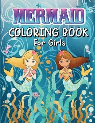 bokomslag Mermaids Coloring Book for Girls