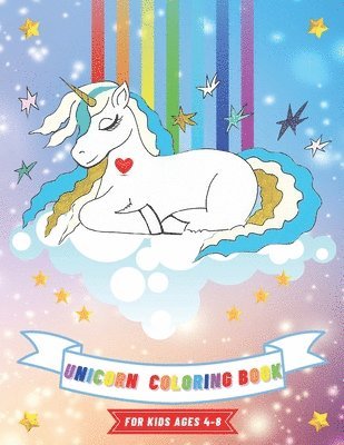 bokomslag Unicorn Coloring Book