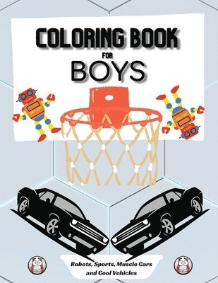 bokomslag Coloring Book for Boys