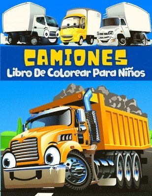 Libro De Colorear Camiones Para Ninos 1