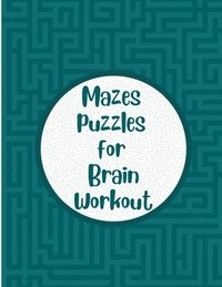 bokomslag Mazes Puzzles for Brain Workout