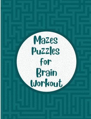 bokomslag Mazes Puzzles for Brain Workout