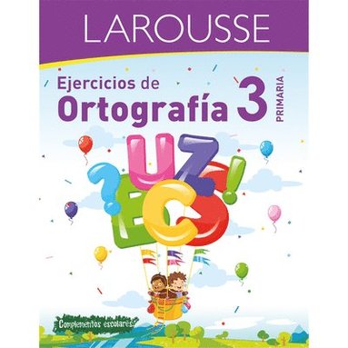 bokomslag Ejercicios de Ortografía 3° Primaria