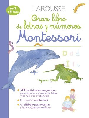 Gran Libro de Letras Y Números Montessori 1