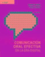 bokomslag Comunicacion Oral Efectiva En La Era Digital