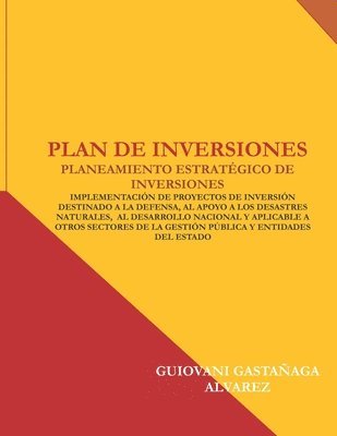 Plan de Inversiones 1