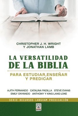 Jonathan Lamb, Christopher Wright - Versatilidad de la Biblia, Häftad