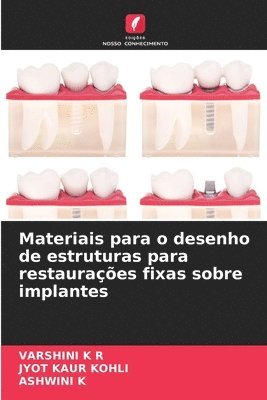 Materiais para o desenho de estruturas para restaurações fixas sobre implantes