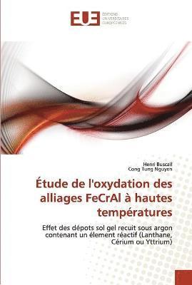 bokomslag Étude de l''oxydation des alliages fecral à hautes températures
