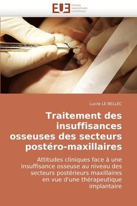 bokomslag Traitement Des Insuffisances Osseuses Des Secteurs Postero-Maxillaires