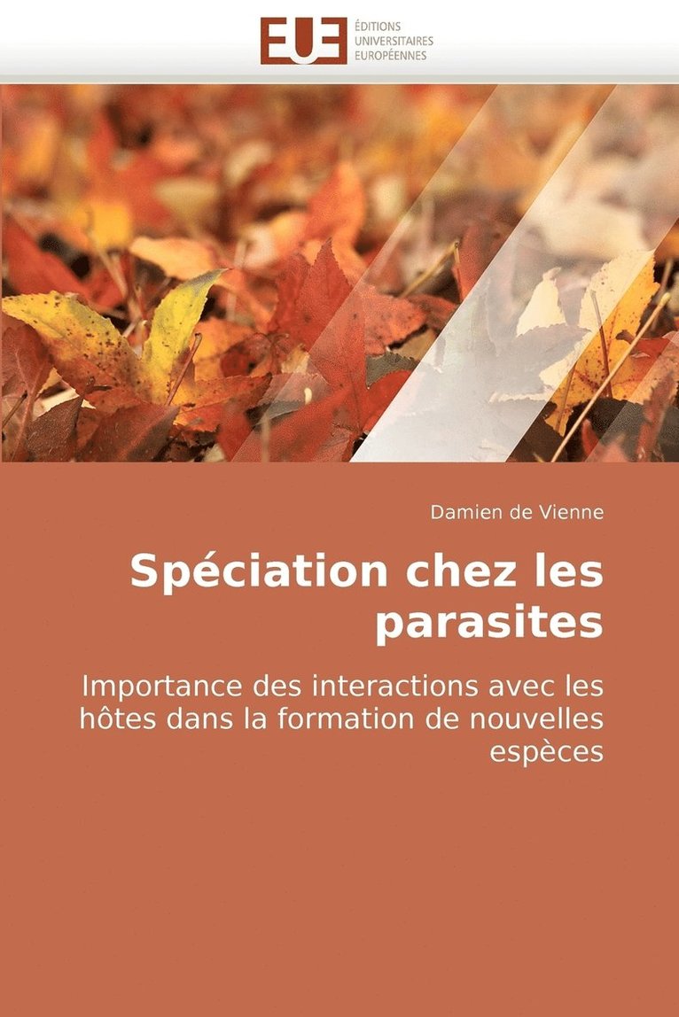 Speciation Chez Les Parasites 1