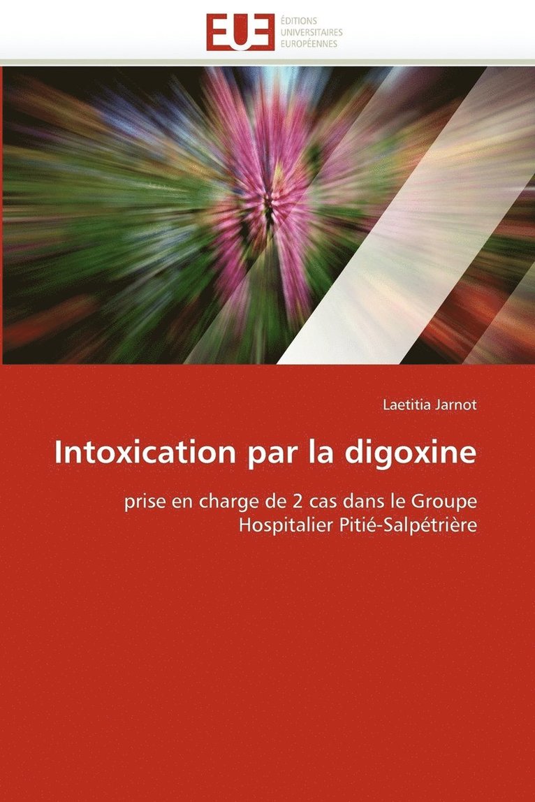 Intoxication Par La Digoxine 1