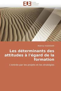 bokomslag Les D?terminants Des Attitudes ? l'?gard de la Formation