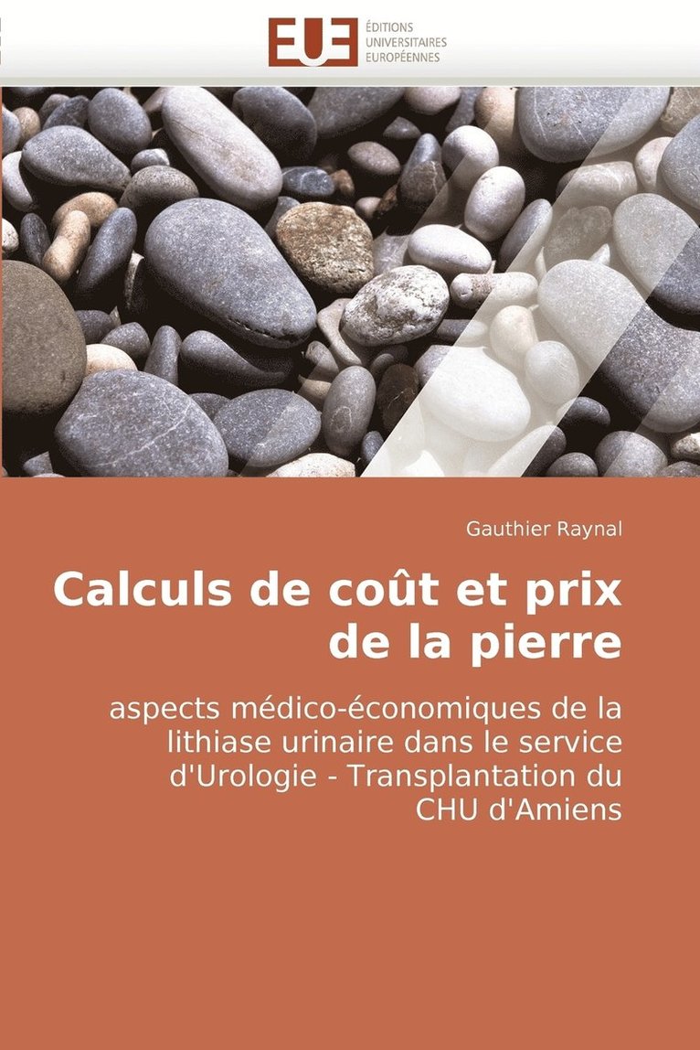 Calculs de Cout Et Prix de La Pierre 1