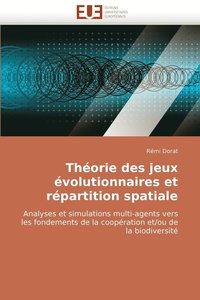 bokomslag Theorie Des Jeux Evolutionnaires Et Repartition Spatiale
