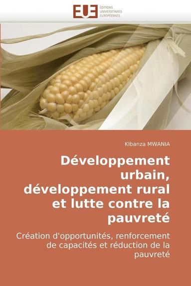 bokomslag D?veloppement Urbain, D?veloppement Rural Et Lutte Contre La Pauvret?